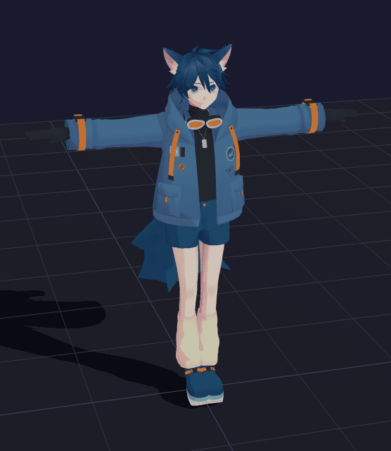 スクランブル前のアバター