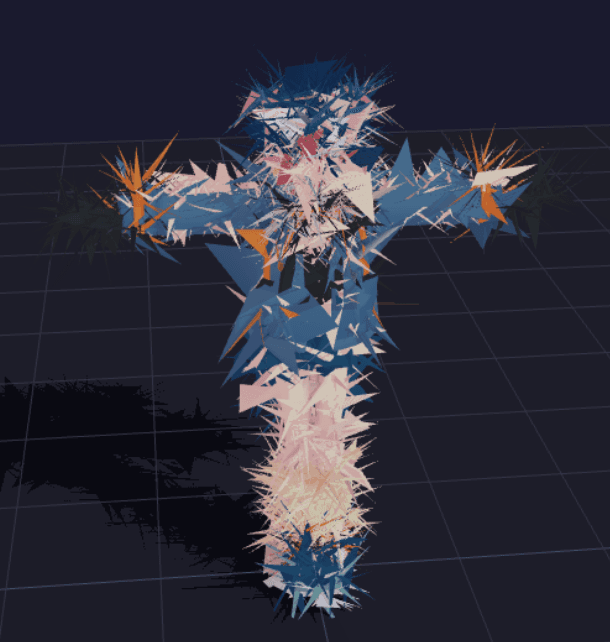 スクランブルされたアバター